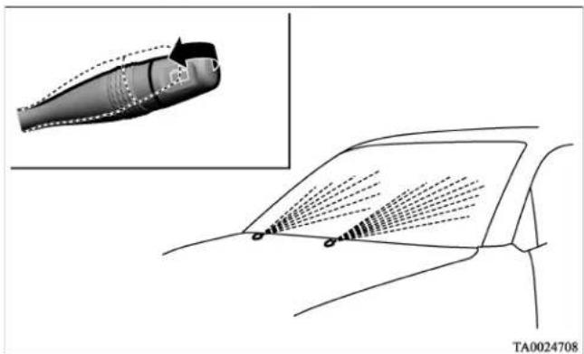 MITSUBISHI Endeavor (2010) - Windshield washer - 1