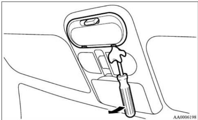 MITSUBISHI Endeavor (2010) - Dome light (front) - 1