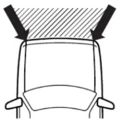 MITSUBISHI Endeavor (2010) - Deployment of front air bags - 2
