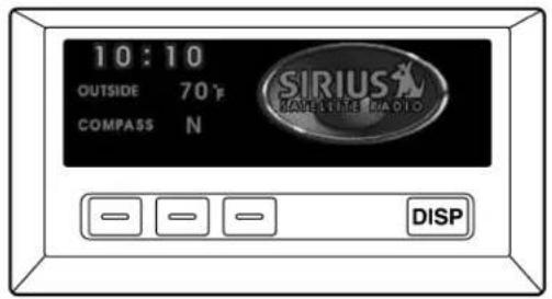 10:10 OUTSIDE 70°F COMPASS N SIRIUS MAYE & THE RIO OLO DISP
