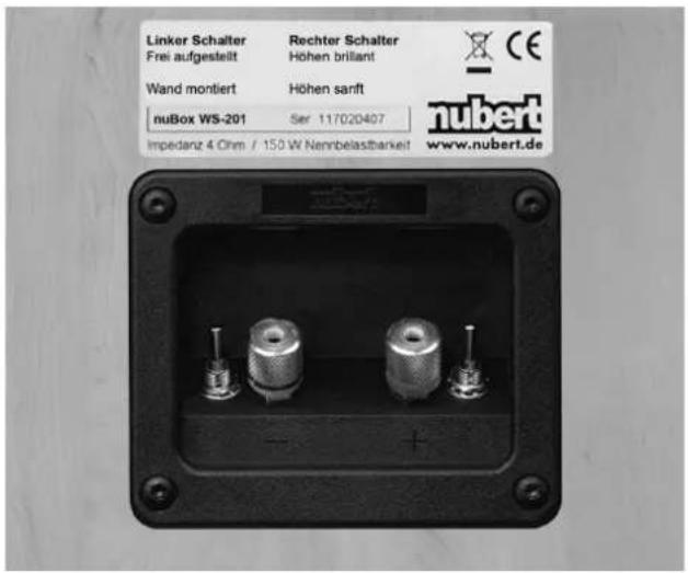 Nubert NuBox WS-201 - ■Lautsprecherkabel - 2