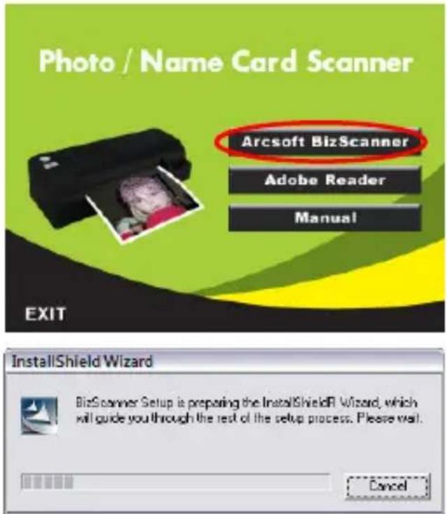 EASYPIX PixPocket - Install BizScanner - 1