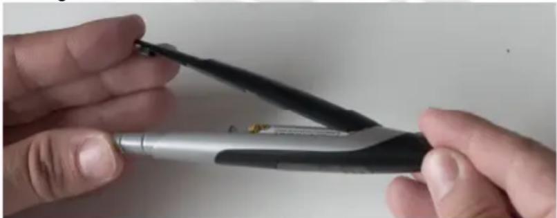Pentagram O-pen Wide P 2004 - Batteriewechsel - 3