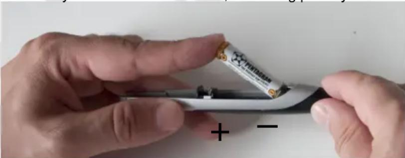 Pentagram O-pen Wide P 2004 - Battery replacement - 4