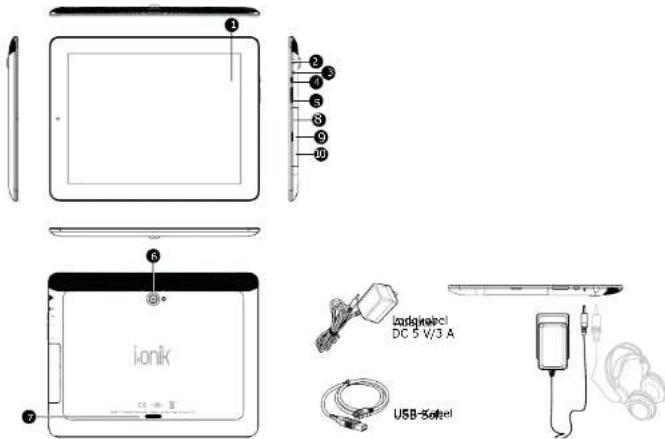 i-onik TP10.1-1200QC - Tablet Einleitung - 1
