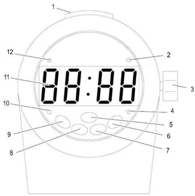 Amplicomms TCL200 - Wecker (Vorderansicht) - 1