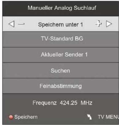 Terris LED TV 2953 - MANUELLE SENDERSUCHE FÜR ANALOGEN EMPFANG - 1