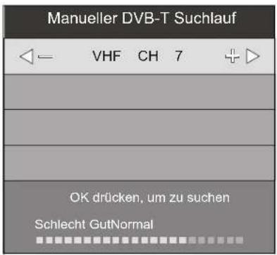 Terris LED TV 2953 - DVB-T-SENDER MANUELL SPEICHERN - 1