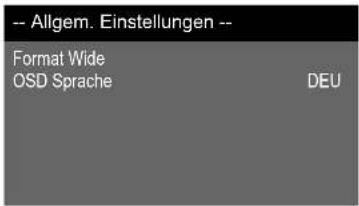 Terris LED TV 2953 - DVD SETUP-MENÜ - 1