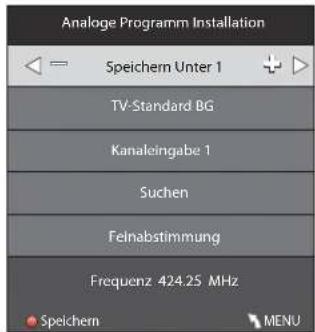 Terris LCDTV 2213 - MANUELLE SENDERSUCHE FÜR ANALOGEN EMPFANG - 1