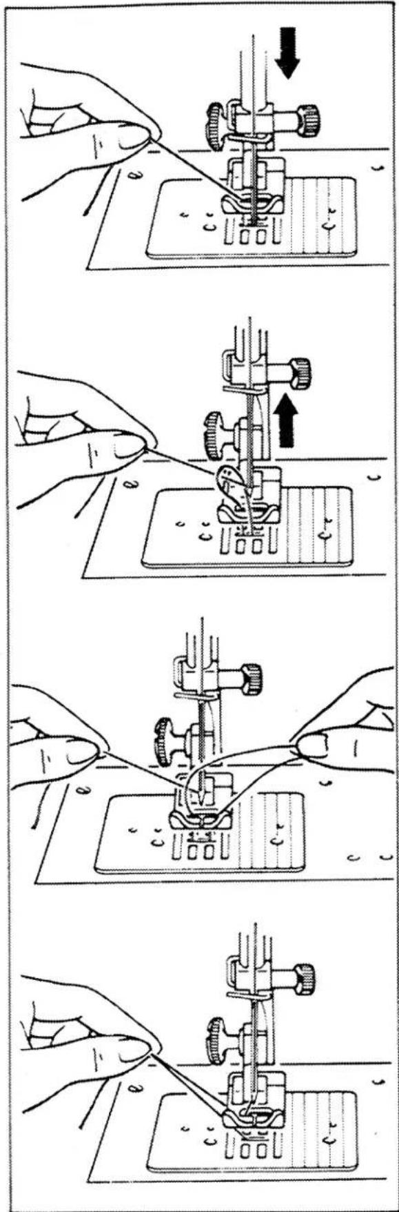 SINGER 4019 - Adjusting Bobbin-Thread Tension - 2