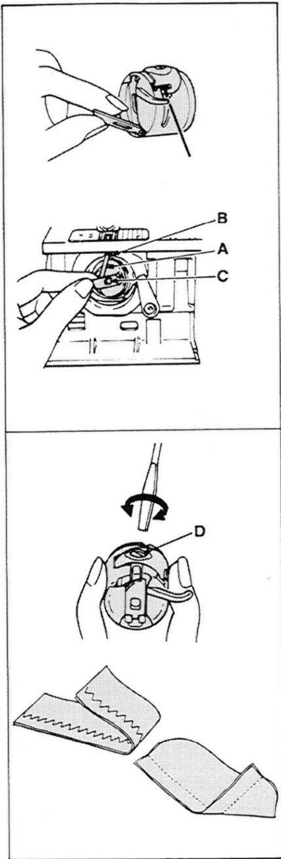 SINGER 4019 - Threading the Bobbin Case - 1