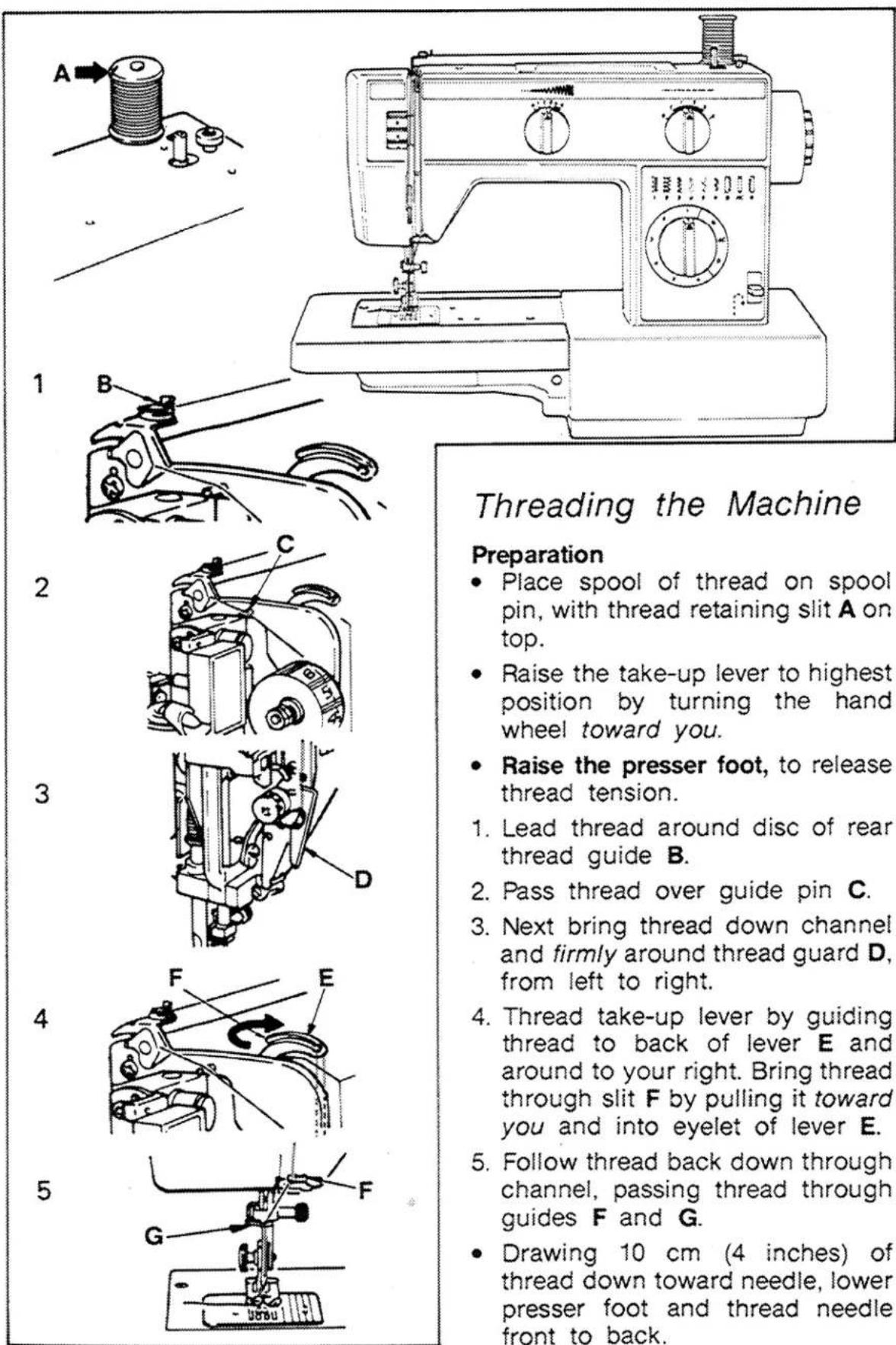 SINGER 4019 - Adjusting Bobbin-Thread Tension - 1