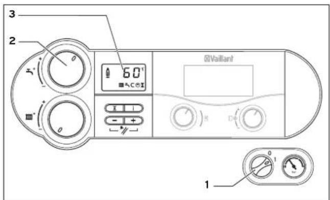 VAILLANT EcoTEC plus VCW 246 - Verbrühungsgefahr! - 1