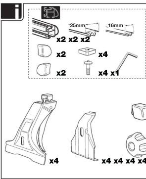 x2 x2 x2 -25mm -16mm x2 x4 x2 x4 x1 x4 x4 x4 x4 x4