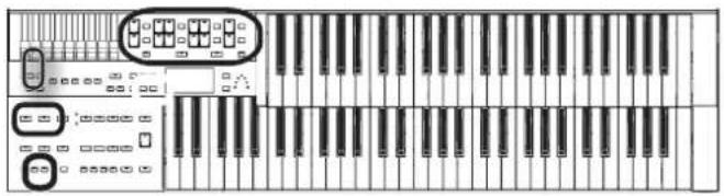 ROLAND AT-350C - Aufstellen der Orgel auf einen Ständer - 2