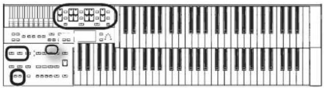 ROLAND AT-350C - Verändern Sie die Lautstärke eines Parts mit den jeweiligen [ ] -Tastern. - 2
