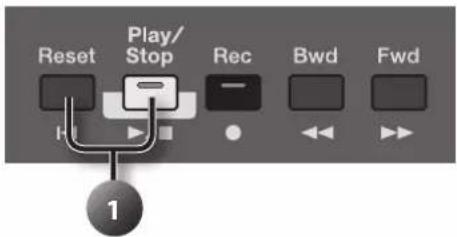 ROLAND AT-350C - Einschalten des Vorzählers (Count In) - 1