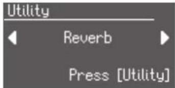 ROLAND AT-350C - Verändern des Reverb-Typs - 1
