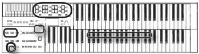 ROLAND AT-350C - Laden einer einzelnen Registrierung - 4