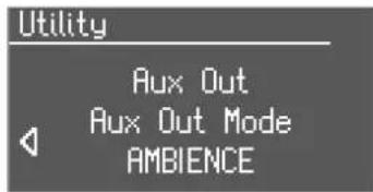 ROLAND AT-350C - Umschalten des Aux Out Mode - 2