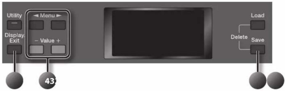 ROLAND AT-350C - Benennen der Audiodatei - 1
