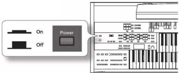 ROLAND AT-350C - Ausschalten - 2