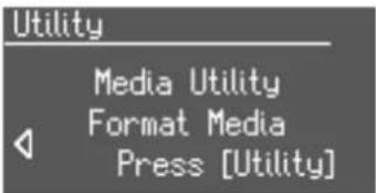ROLAND AT-350C - Formatieren des USB-Speichers (Format Media) - 2