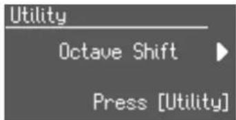 ROLAND AT-350C - Oktavieren der Klänge (Octave Shift) - 1