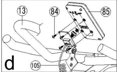 Flow Fitness Perform S3 - Assemble the iConsole - 4