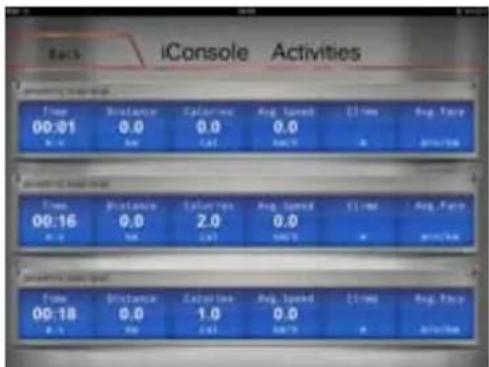 Flow Fitness Perform S3 - iConsole+ INFORMATION MENU - 1