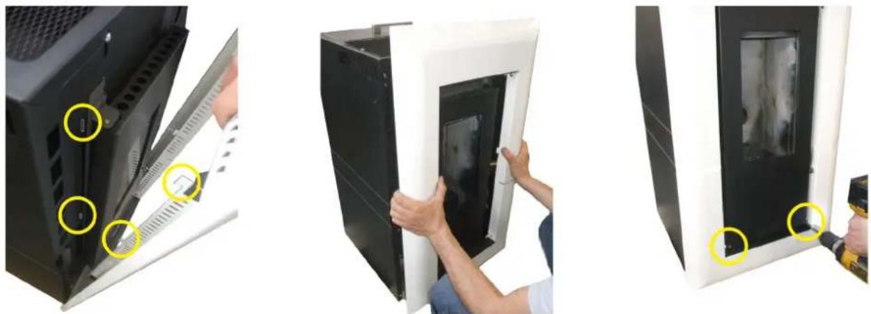 Cadel Sfera 3 Plus - MONTAGE RAHMEN (MODELL VEGA STONE) - 3