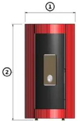 Cadel Sfera 3 Plus - PLATZBEDARF - 6
