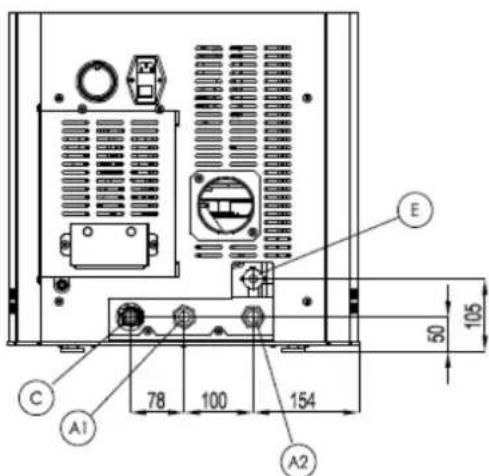 Cadel Aquos 22 - ANSCHLUSSPLAN DES OFENS HYDRO (IBIS 11 / IDRON 11) - 1