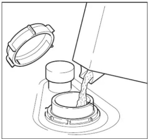 THERMA GSI 55 G 700 - Spezialsalz einfüllen - 1