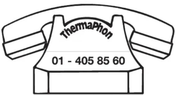 THERMA GSI B/60.2 - Der telefonische Beratungsdienst der Therma - 1