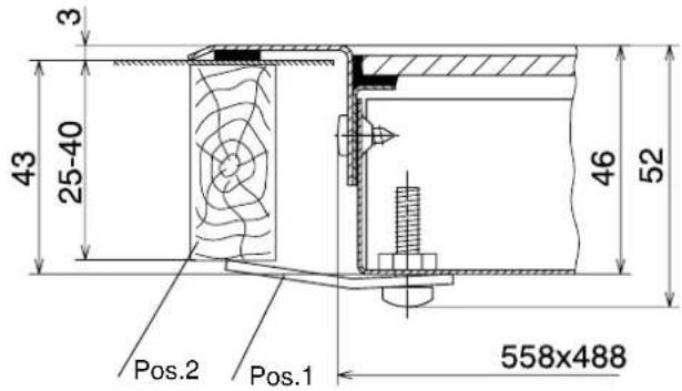THERMA SGK T 56.2 RC - Einbau in Chromstahl- abdeckungen - 4