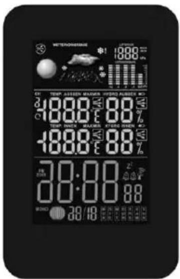 GlobalTronics GT-WS-13W - DigitaleFunkwetterstation - 2