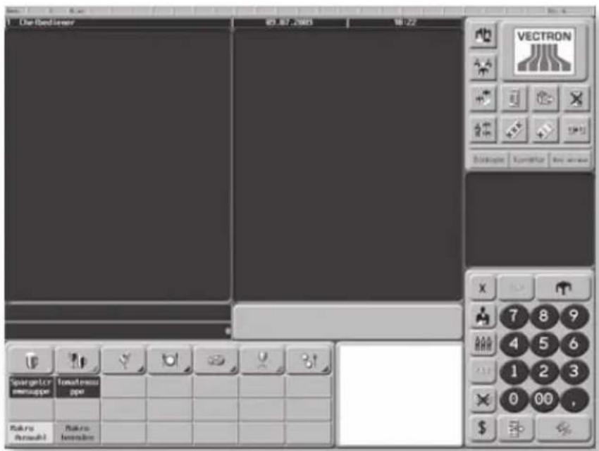 Vectron POS SteelTouch PC - Starten des Programms Vectron POS PC - 2