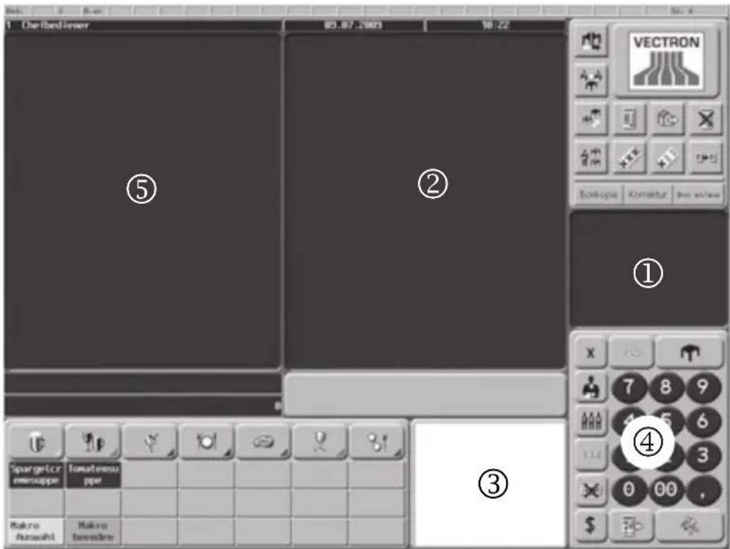 Vectron POS SteelTouch PC - Bildschirmfenster - 1
