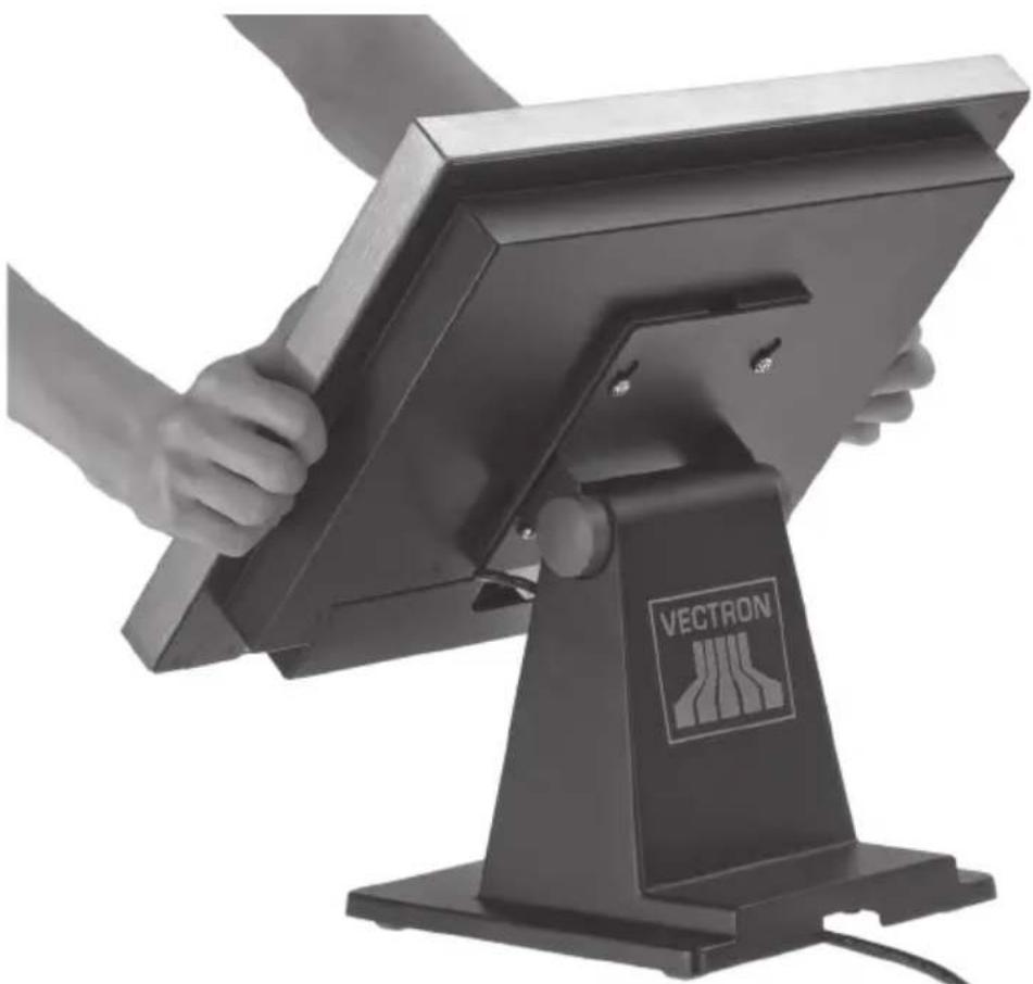 Vectron POS SteelTouch II - Display ausrichten - 2