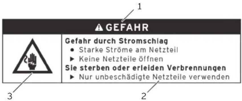 Vectron POS SteelTouch II - Sicherheitshinweise - 1