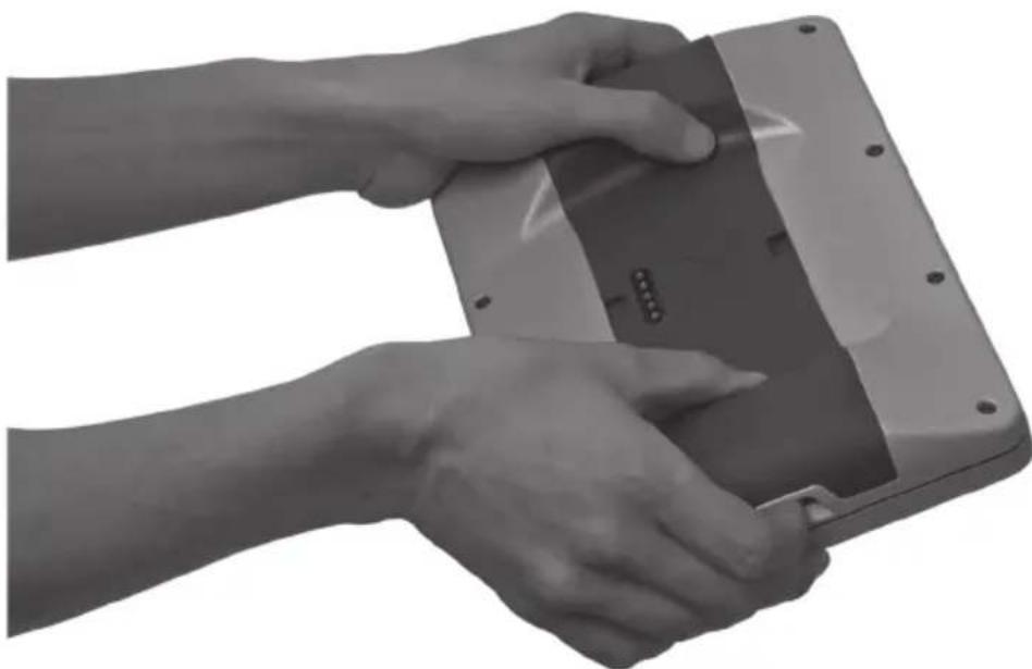 Vectron POS MobilePad - Akkuwechsel bei einem Akku - 2