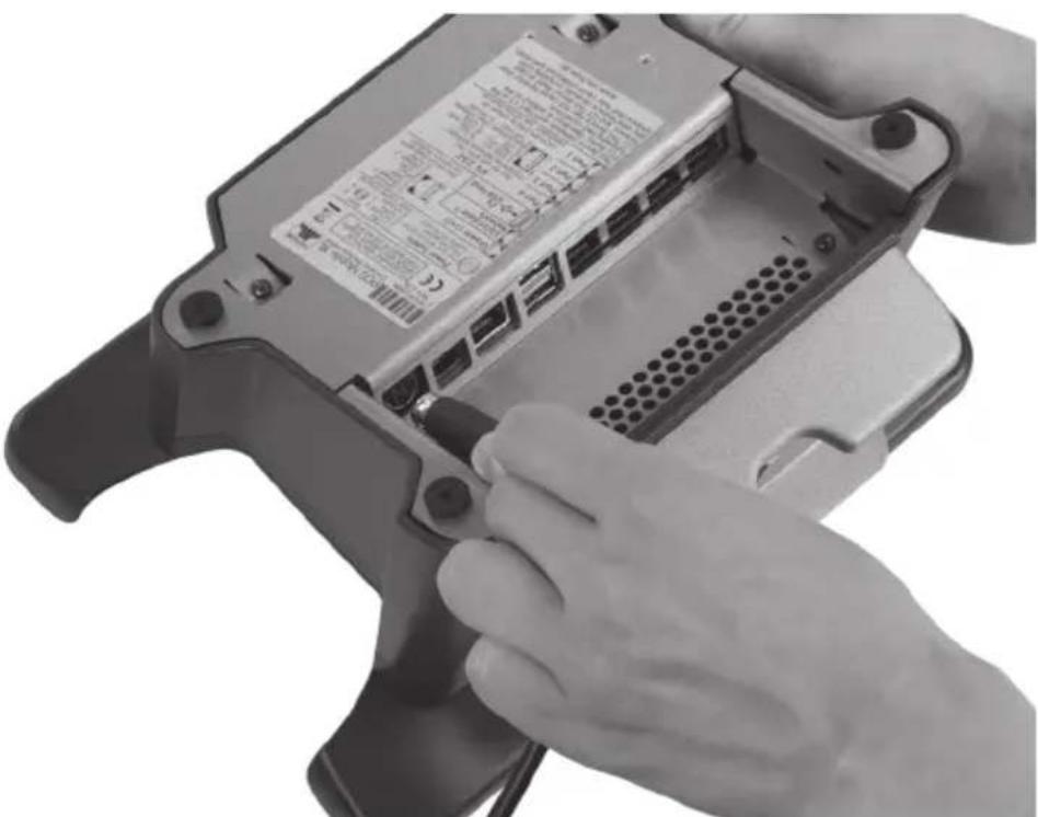 Vectron POS MobilePad - MobilePad Lade- und Dockingstation an die Spannungsversorgung anschließen - 1