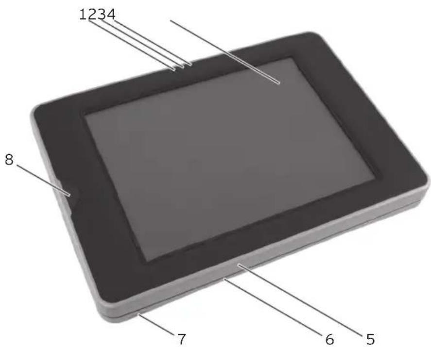Vectron POS MobilePad - MobilePad Kassensystem Ansicht von vorne - 1