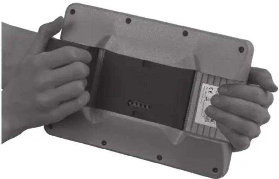 Vectron POS MobilePad - Akkus B40 in das MobilePad Kassensystem einlegen - 3