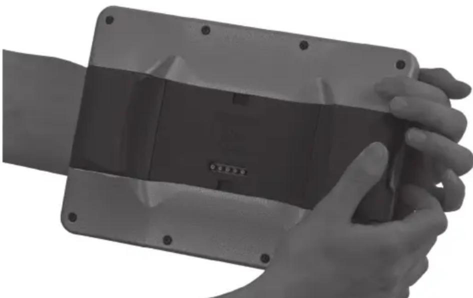 Vectron POS MobilePad - Akkuwechsel bei zwei Akkus - 4