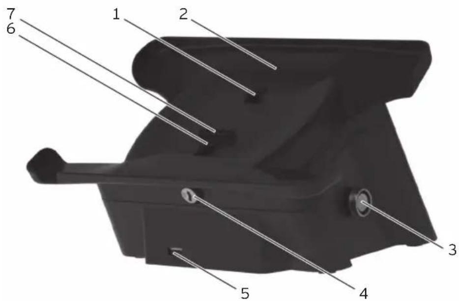 Vectron POS MobilePad - MobilePad Lade- und Dockingstation Ansicht von vorne - 1