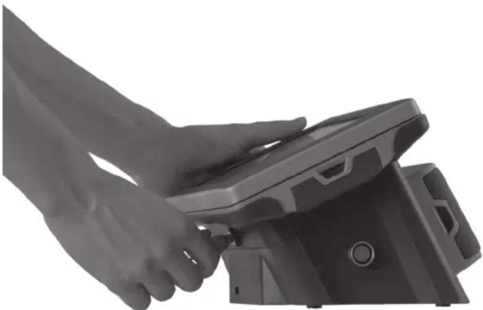 Vectron POS MobilePad - MobilePad Kassensystem in MobilePad Lade- und Dockingstation legen und Akkus B40 laden - 5