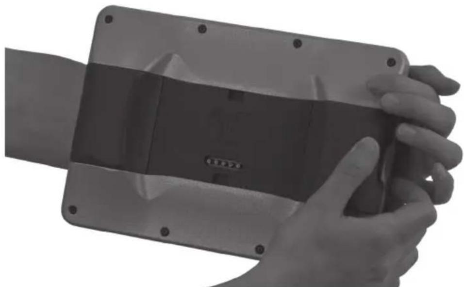 Vectron POS MobilePad - Akkuwechsel bei einem Akku - 5